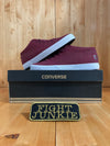 NEW! CONVERSE STAR ALLEY MID OX HEART Men's Size 12 Shoes Sneakers Burgundy 150535C