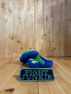 CROCS ICONIC COMFORT MONSTER CLAWS Infant Baby Size 7 Slip On Shoes Sneakers Sandals Blue & Green