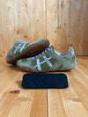 DIESEL AVY Womens Size 9.5 Suede Shoes Sneakers Green