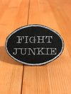 Fight Junkie Aluminium Oval Magnetic Patch