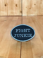 Fight Junkie Iris Oval Magnetic Patch