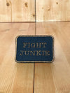 Fight Junkie Copper Square Patch