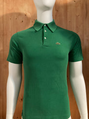 LACOSTE IZOD VTG VINTAGE 1960's MADE IN USA Adult T-Shirt Tee Shirt L Large Lrg Green Polo Alligator Crocodile Shirt
