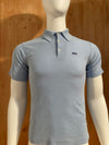 LACOSTE IZOD VTG VINTAGE 1960's Adult T-Shirt Tee Shirt M MD Medium Light Blue Polo Alligator Crocodile Shirt