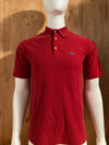 LACOSTE IZOD VINTAGE VTG 1970's Adult T-Shirt Tee Shirt L Large Lrg Red Alligator Crocodile Polo