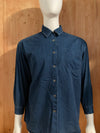 LEE Adult T-Shirt Tee Shirt XL Xtra Extra Large Dark Blue Long Sleeve Shirt