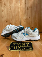 NEW BALANCE 496 V2 Women Size 8D Walking Shoes Sneakers White WW496WW2