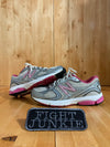 NEW BALANCE 580 V2 Women Size 7B Running Shoes Sneakers White & Silver