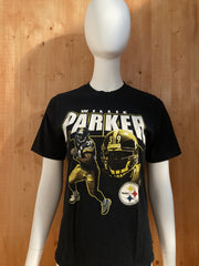 NFL "WILLIE PARKER" PITTSBURGH STEELERS 39 Graphic Print Kids Youth Unisex L Large Lrg Black T-Shirt Tee Shirt