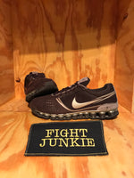 NIKE SHOX NAVINA TL Women's Size 8 Suede Shoes HTF Brown Color 316584-201