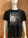 NIKE EVERY DAMN FRIDAY NIGHT ATHLETIC CUT Graphic Print Adult 2XL XXL T-Shirt Tee Shirt