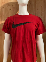 NIKE ATHLETIC CUT The Nike Tee Adult XL Extra Large Xtra Large Red T-Shirt Tee Shirt