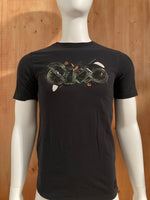 NIKE "6.0" Graphic Print Adult M Medium MD Black T-Shirt Tee Shirt