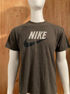 NIKE Graphic Print Adult M Medium MD Umber Brown T-Shirt Tee Shirt