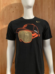 NIKE SF GIANTS 2014 WORLD SERIES REGULAR FIT Graphic Print Adult L Large Lrg Black T-Shirt Tee Shirt