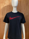 NIKE "JUST DO IT" Graphic Print Kids XL Extra Large Xtra Large Dark Blue T-Shirt Tee Shirt