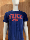 NIKE "SWOOSH" REGULAR FIT Graphic Print Adult L Large Lrg Blue T-Shirt Tee Shirt