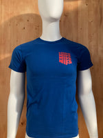 NIKE STANDARD FIT Graphic Print The Athletic Dept. Adult S Small SM Blue T-Shirt Tee Shirt