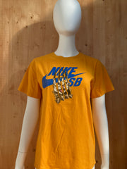 NIKE "SB" SKATEBOARDING Graphic Print Youth XL Extra Xtra Large Orange T-Shirt Tee Shirt