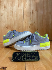 NIKE AIR FORCE 1 SHADOW SE Women Size 9.5 Shoes Sneakers Atmosphere Gray & Green