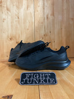 NEW! NIKE TODOS Mens Size 12.5 Running Training Shoes Sneakers Triple Black BQ3198-001