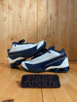 NIKE KEN GRIFFEY JR SHOX VINTAGE VTG Youth Size 6Y Leather Running Shoes Sneakers White & Blue 020204