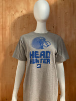 NIKE "HEAD HUNTER" Graphic Print Youth Unisex XL Extra Large Xtra Large Gray T-Shirt Tee Shirt