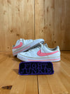 NIKE COURT LEGACY GS Youth Size 6Y Casual Shoes Sneakers White & Pink DA5380-103