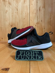 NIKE AIR JORDAN TRAINER 2 FLYKNIT Mens Size 13 Shoes Sneakers Red & Black 921210-601