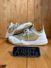 NIKE ZOOM CRUSADER Mens Size 13.5 Shoes Sneakers Yellow & White 644698-104