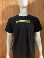 NIKE "UNCONTESTED" REGULAR FIT Graphic Adult XL Extra Large Xtra Large Black T-Shirt Tee Shirt
