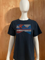 NIKE Graphic Print Kids Youth Unisex T-Shirt Tee Shirt XL Xtra Extra Large Dark Blue Shirt