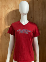 NIKE "PHILADELPHIA PHILLIES" MLB Graphic Print Kids Youth Unisex T-Shirt Tee Shirt L Lrg Large Red V Neck Shirt