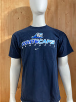NIKE "WHITECAPS BASEBALL" LOOSE FIT Graphic Print Adult T-Shirt Tee Shirt M Medium MD Dark Blue Shirt