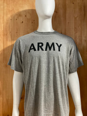 ROTHCO "ARMY" Graphic Print Adult T-Shirt Tee Shirt 2XL XXL Gray Shirt