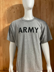 ROTHCO "ARMY" Graphic Print Adult T-Shirt Tee Shirt 2XL XXL Gray Shirt