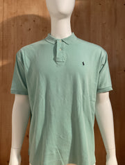 POLO RALPH LAUREN VINTAGE VTG 80s Adult T-Shirt Tee Shirt XL Extra Large Mint Polo Shirt