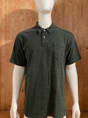 POLO RALPH LAUREN VINTAGE VTG 80s Adult T-Shirt Tee Shirt XL Extra Large Dark Green Polo Shirt