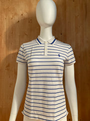 RALPH LAUREN GOLF Adult T-Shirt Tee Shirt M Medium MD Striped Strip Polo Shirt