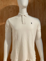 POLO RALPH LAUREN VINTAGE VTG 80s Adult T-Shirt Tee Shirt M Medium MD White Polo Shirt