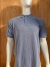 POLO RALPH LAUREN VINTAGE VTG 80s SMALL PONY Adult T-Shirt Tee Shirt L Lrg Large Blue Polo