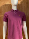 POLO RALPH LAUREN VINTAGE VTG 80s Adult T-Shirt Tee Shirt M MD Medium Violet Polo