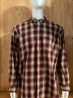 RALPH LAUREN JEANS COMPANY VINTAGE VTG 90s Adult T-Shirt Tee Shirt XXL 2XL Long Sleeve Button Down Dress Shirt