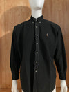 RALPH LAUREN BLAKE SMALL PONY Adult T-Shirt Tee Shirt XL Xtra Extra Large Black Long Sleeve Button Down Shirt