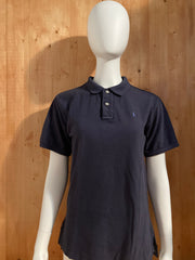 POLO RALPH LAUREN VINTAGE VTG 80s SMALL PONY Youth Unisex T-Shirt Tee Shirt XL Xtra Extra Large Blue Gray Polo