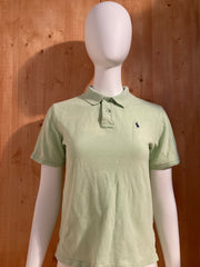 POLO RALPH LAUREN BLUE LABEL SMALL PONY Youth Unisex T-Shirt Tee Shirt L Lrg Large Pastel Green Polo