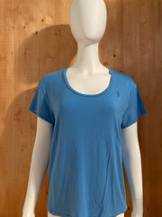 RALPH LAUREN SPORT SMALL PONY Adult T-Shirt Tee Shirt L Lrg Large Blue Shirt
