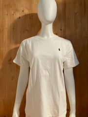 POLO RALPH LAUREN SMALL PONY Youth Unisex T-Shirt Tee Shirt XL Xtra Extra White Shirt