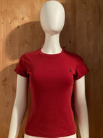 RALPH LAUREN SPORT SMALL PONY Adult T-Shirt Tee Shirt M MD Medium Red Shirt