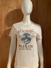 POLO RALPH LAUREN "BEACON ROCK LIGHTHOUSE STATION" 117TH COASTAL PATROL DIV SEARCH & RESCUE Graphic Print Custom Fit Adult T-Shirt Tee Shirt S SM Small White Shirt